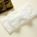 11.64 USD Accessoires pour cheveux d'enfants, bandeau à nœud double couche en dentelle et maille pour bébé