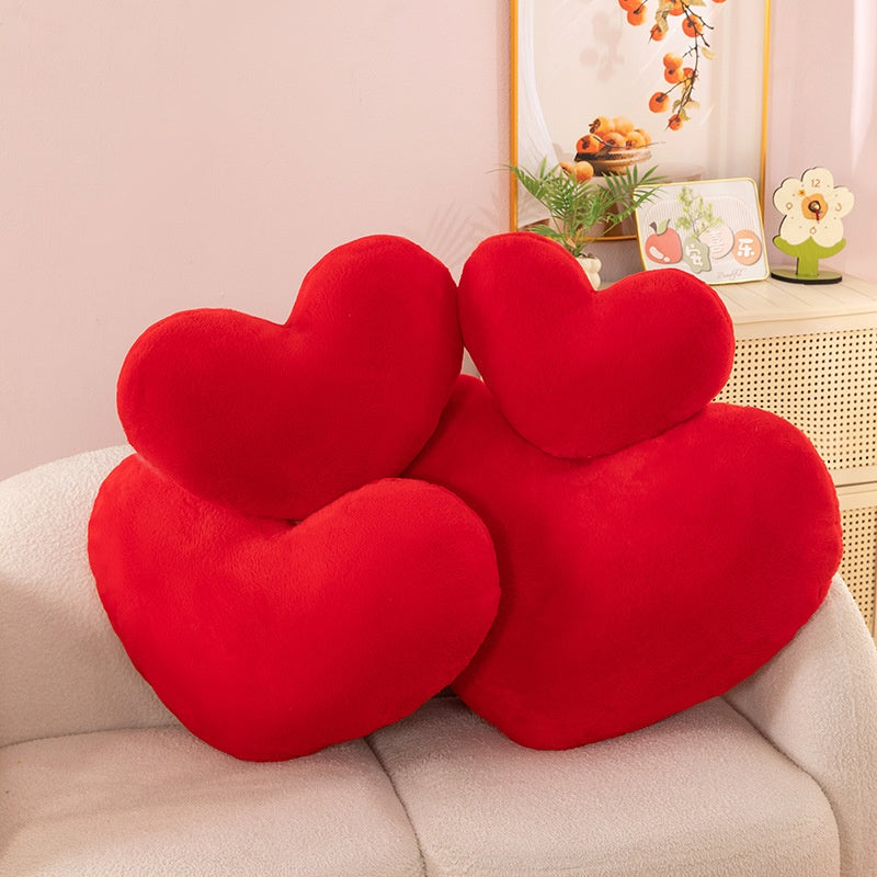 40,74/41,91 USD - Coussin en peluche en forme de cœur, idéal pour la danse, la Saint-Valentin, un mariage ou comme cadeau pour un couple.