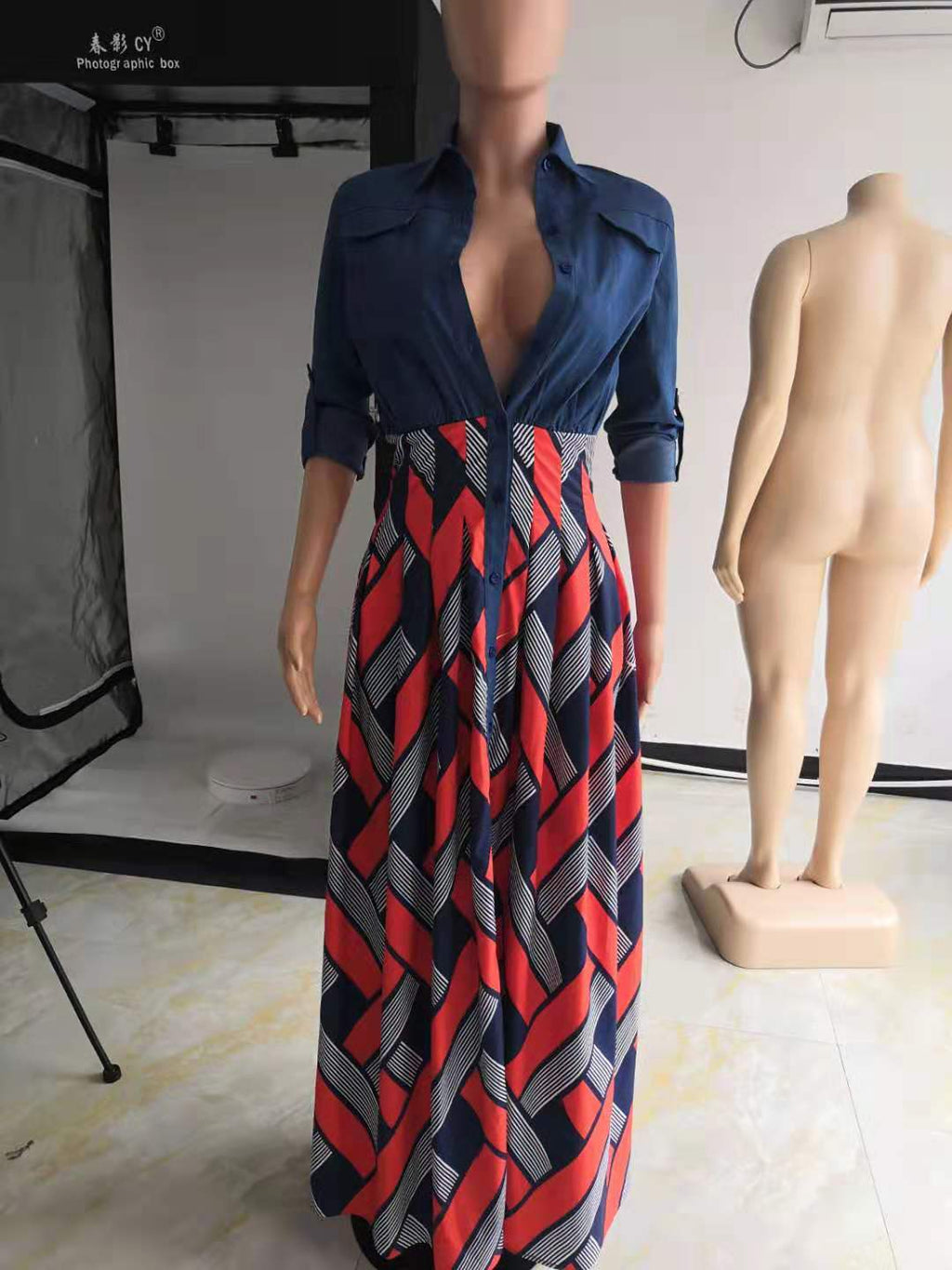 Robes africaines pour femmes – Mode printemps – Longue robe imprimée pour femme – Vêtements africains