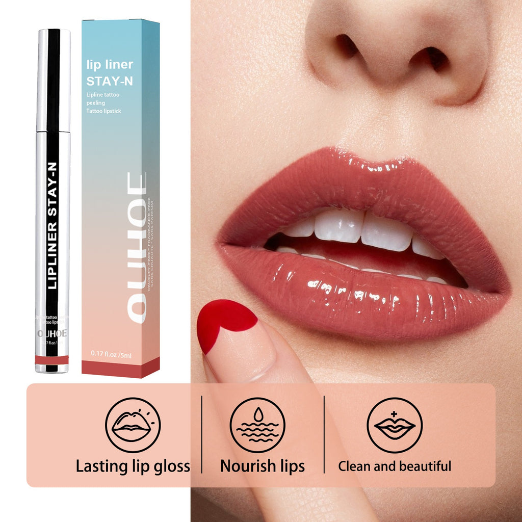 15,12 USD - Crayon à lèvres sexy, waterproof, contour des lèvres, rouge à lèvres teinté, repulpant, contouring, maquillage féminin