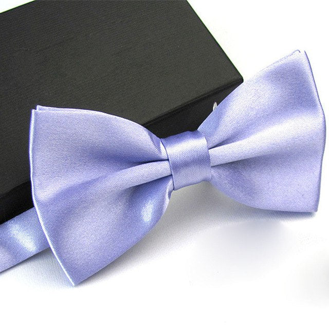 12.43 USD Nœud papillon homme, 1 pièce, style classique, en satin, idéal pour smoking, mariage ou soirée. Motif papillon ajustable.
