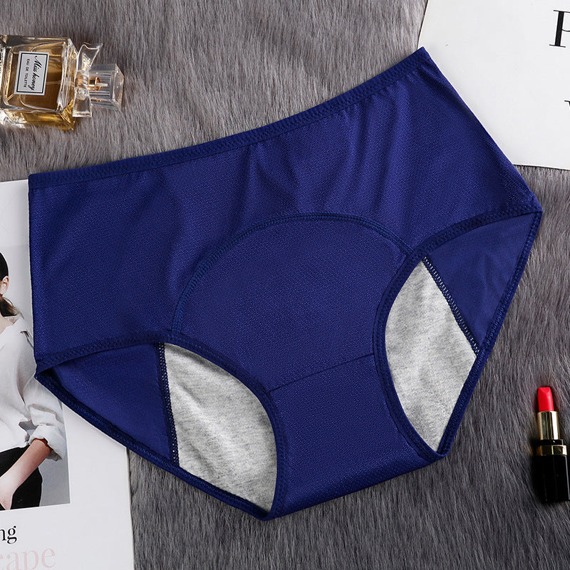$10.48 - Women's Comfortable Mesh Leakproof Triangular Sanitary Panties