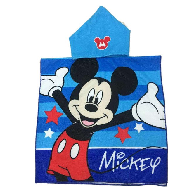 17.46 USD Cape de plage à capuche pour enfants, motif animaux, en microfibre, 60 x 120 cm, idéale pour la natation et le bain. Convient aux bébés et aux filles.