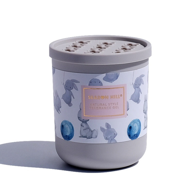 Solid Flameless Car Fragrance Balm, Aromatherapy, Bathroom and Toilet Air Freshener, Creative Car Incense