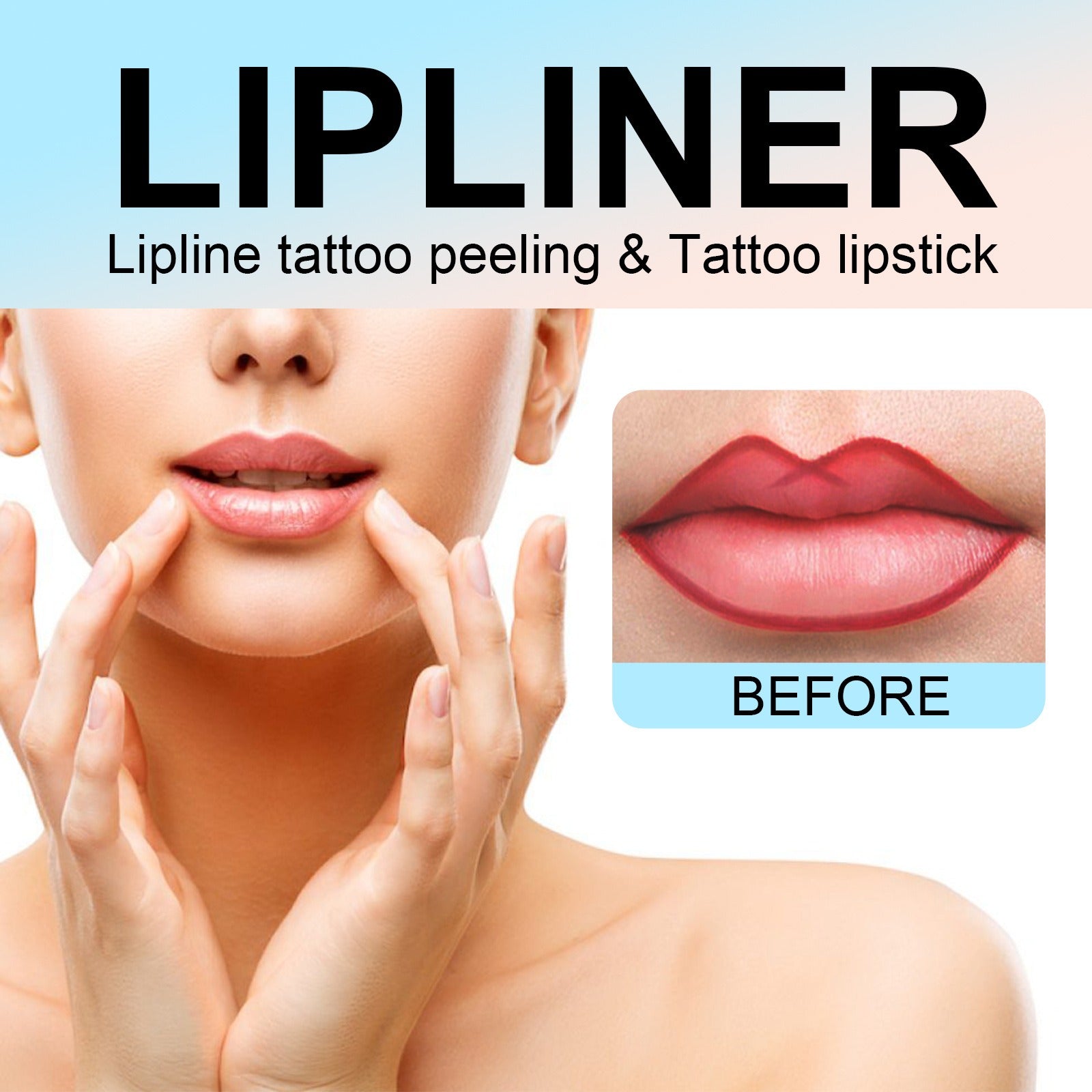 Lápiz labial sexy, resistente al agua, delineador de labios, labial con color, voluminizador, perfilador, maquillaje femenino