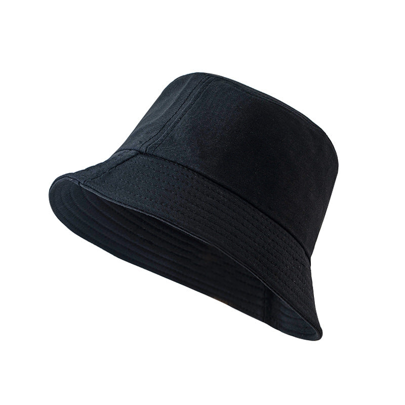 13.95 USD - Trendy black casual versatile fisherman hat with foldable sun visor and sun protection.