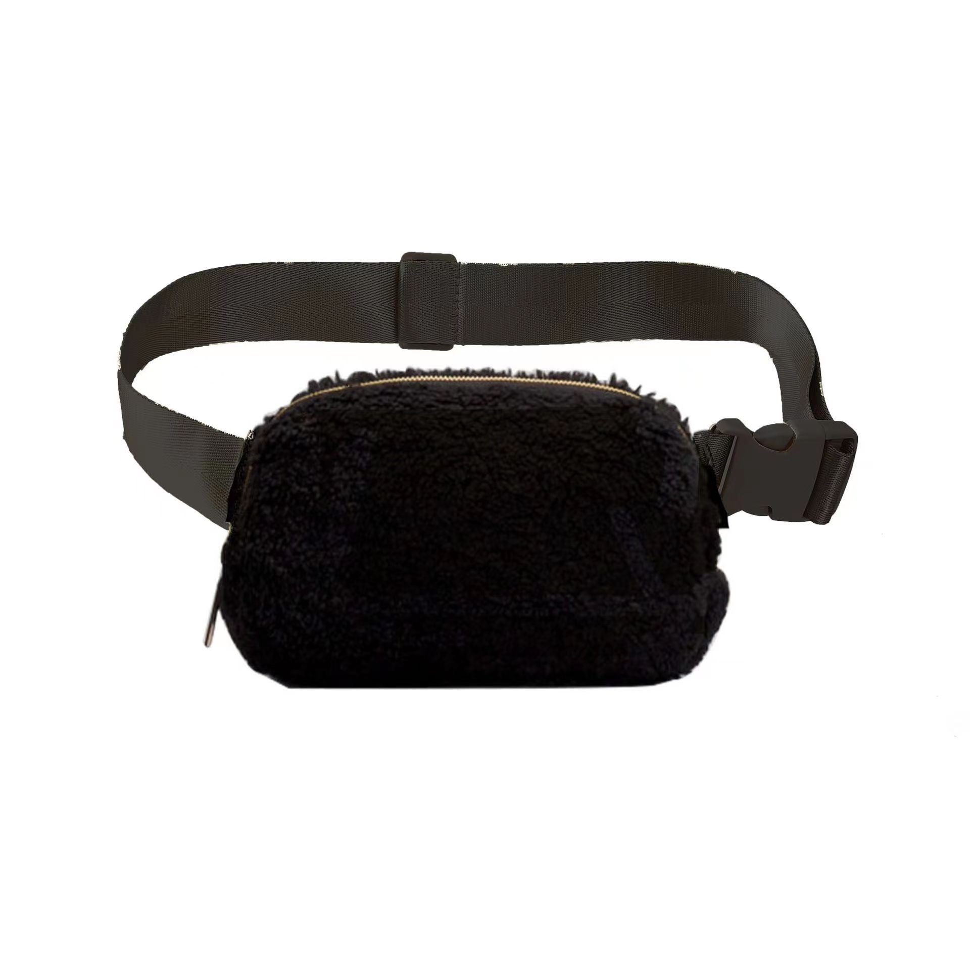 19.79 USD - Stylish Plush Fanny Pack for Women, Sport Chest Bag, Messenger Bag, Outdoor Sports Bag for Women.