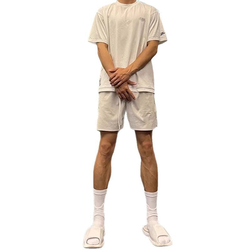 17.46 USD - Short de sport d'été pour homme, fin, ample, surdimensionné, séchage rapide