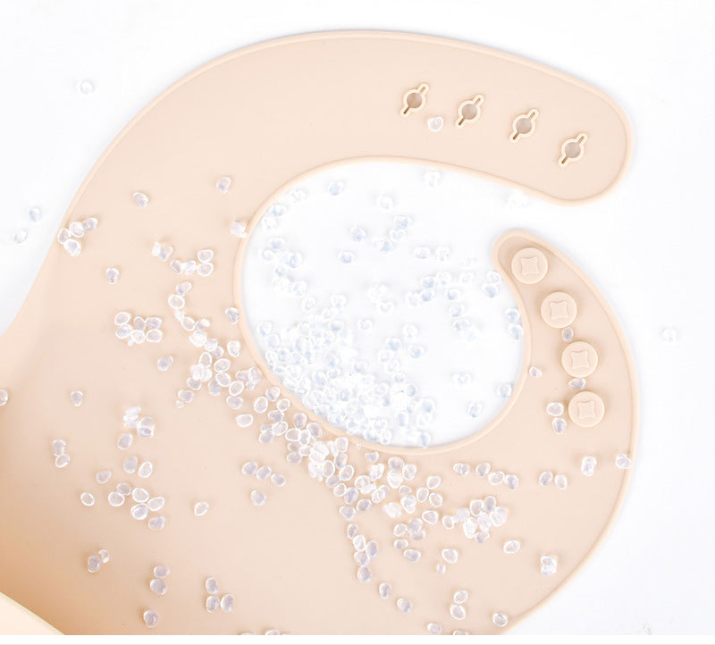 16.37 USD Bavoir sac à riz pour bébé, serviette anti-salive pour bébé, sac buccal imperméable, sans lavage et résistant aux huiles