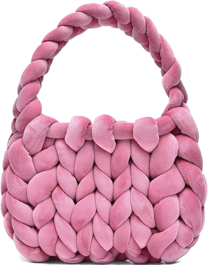 19.80 USD - Sac de facteur portatif tissé à la main avec un noyau en velours cristal.