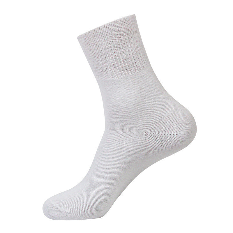 Thin, loose-fitting cotton socks for men and women