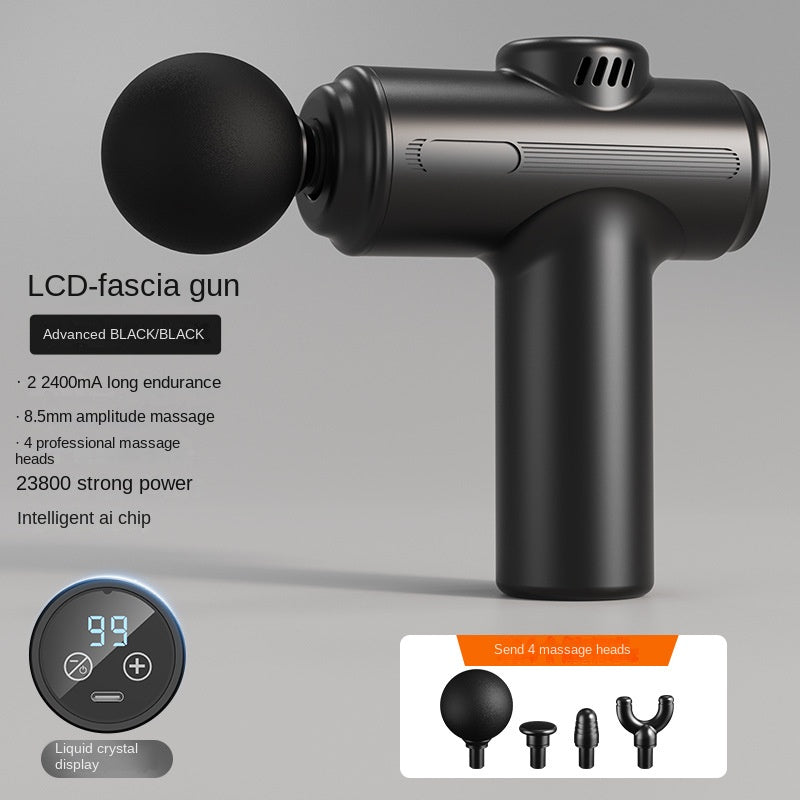 27.93/30.86 USD - Household Muscle Massage Gun, Electric Massager, USB Rechargeable Mini Massage Gun for Muscle Relief