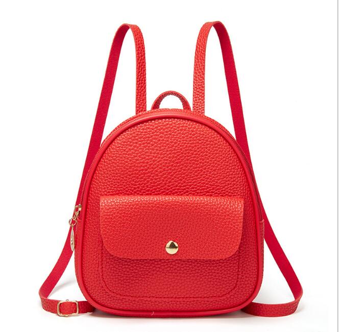 Small backpack for women, small size, mobile phone pouch