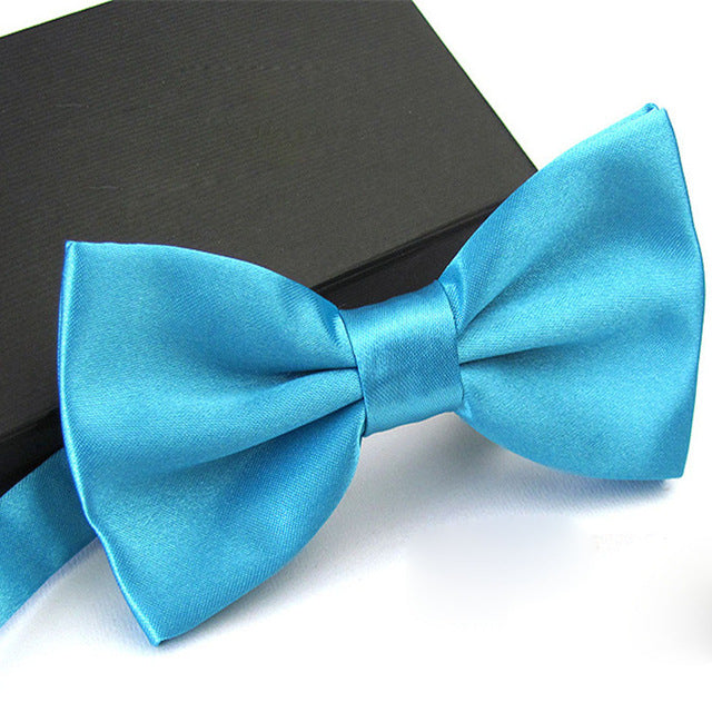 12.43 USD Nœud papillon homme, 1 pièce, style classique, en satin, idéal pour smoking, mariage ou soirée. Motif papillon ajustable.