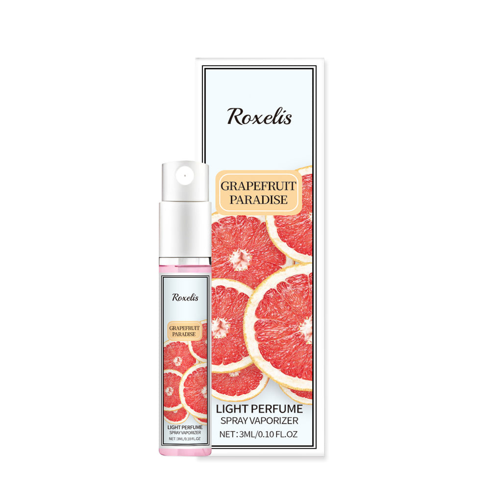 Grapefruit perfume spray, natural, fresh, and long-lasting fragrance, for a captivating and light atmosphere.