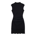26.77 USD robe courte classique en dentelle élastique