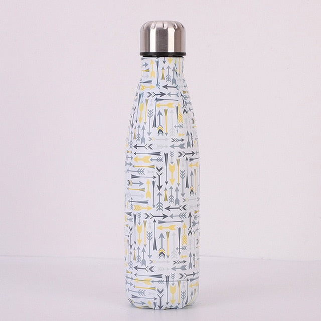 Stainless steel insulated water bottle – 500 ml – Sport