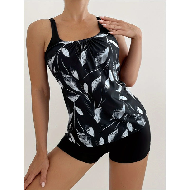 Split swimsuit set for women