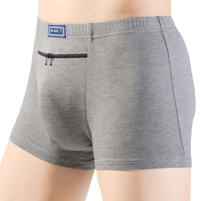 11,63 USD - Sous-vêtements pour hommes doublé, shorts  boxer respirants de saison, grandes poches pour toute corpulence