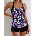 Split swimsuit set for women