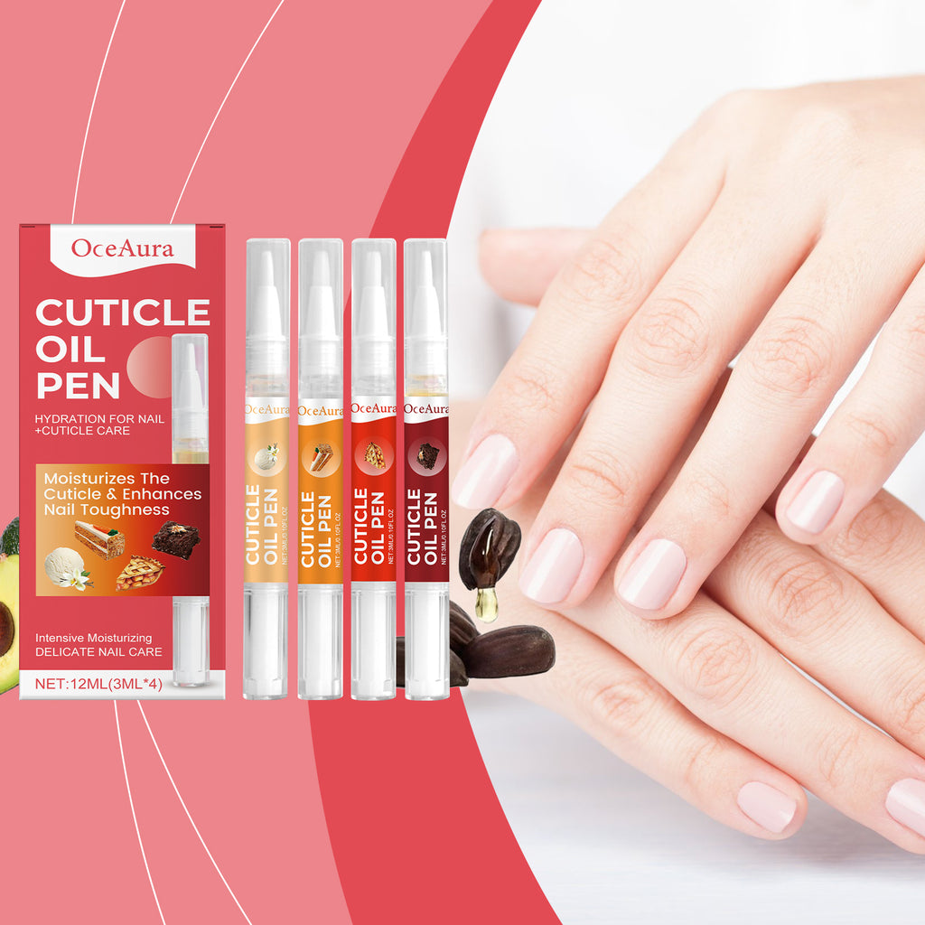 Manicure and cuticle treatment, nail repair agent, nourishing treatment for delicate nails