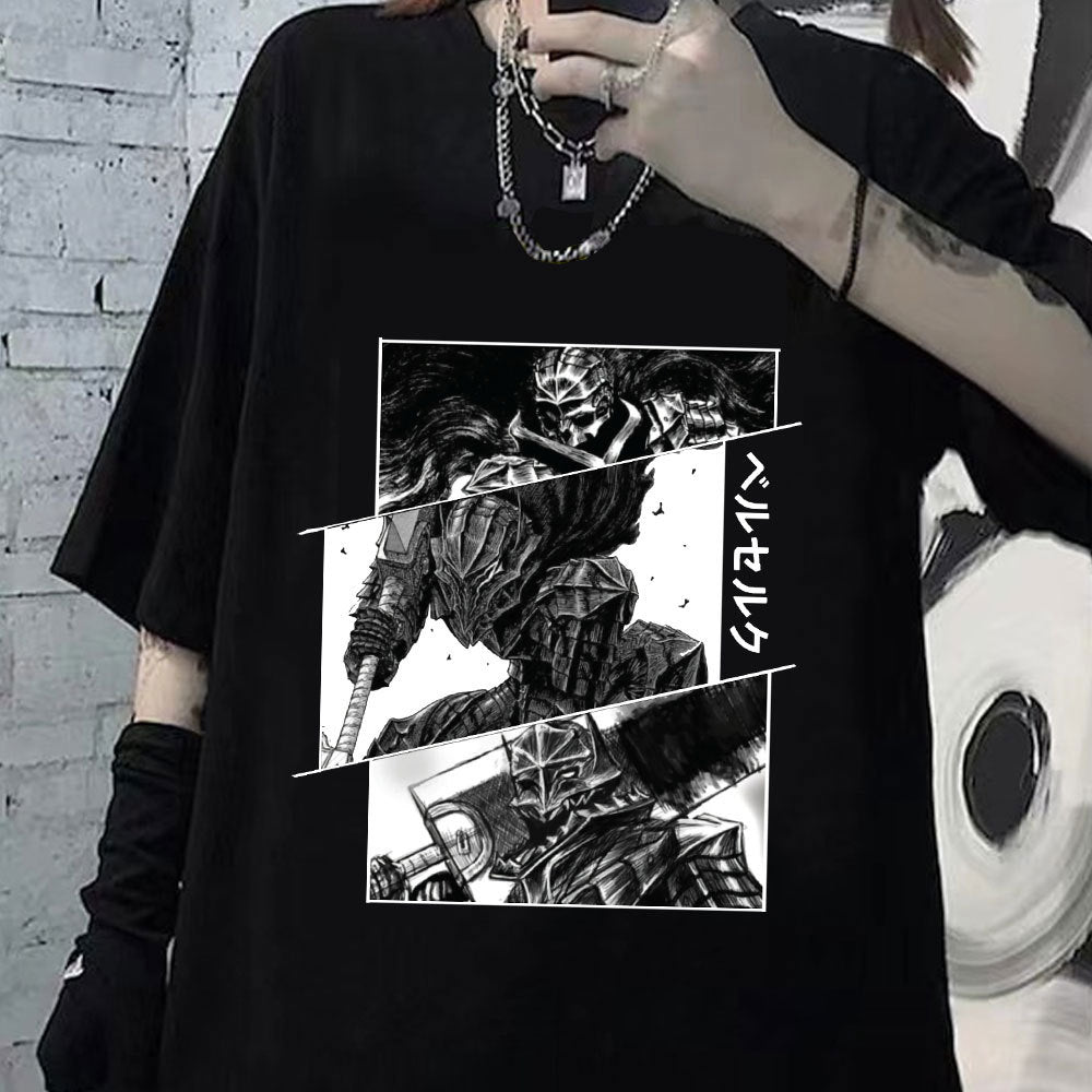 13,97 USD - T-shirt Berserk Guts pour homme, style manga, épéiste, Gatsu, sacrifice
