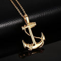 Pendentifs ancre en acier inoxydable pour hommes - Pendentifs ancre Pirates des Caraïbes