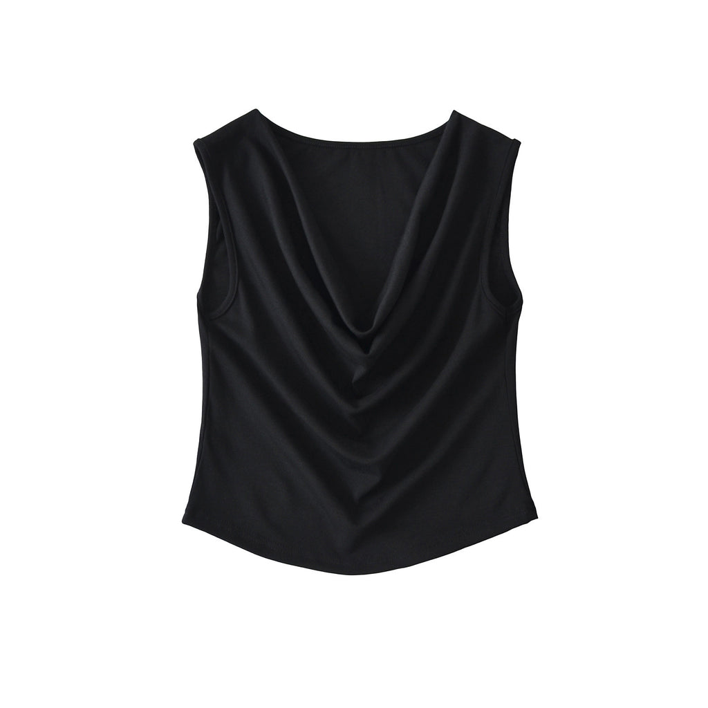 14.55 USD gilet à col tournant