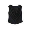 14.55 USD gilet à col tournant