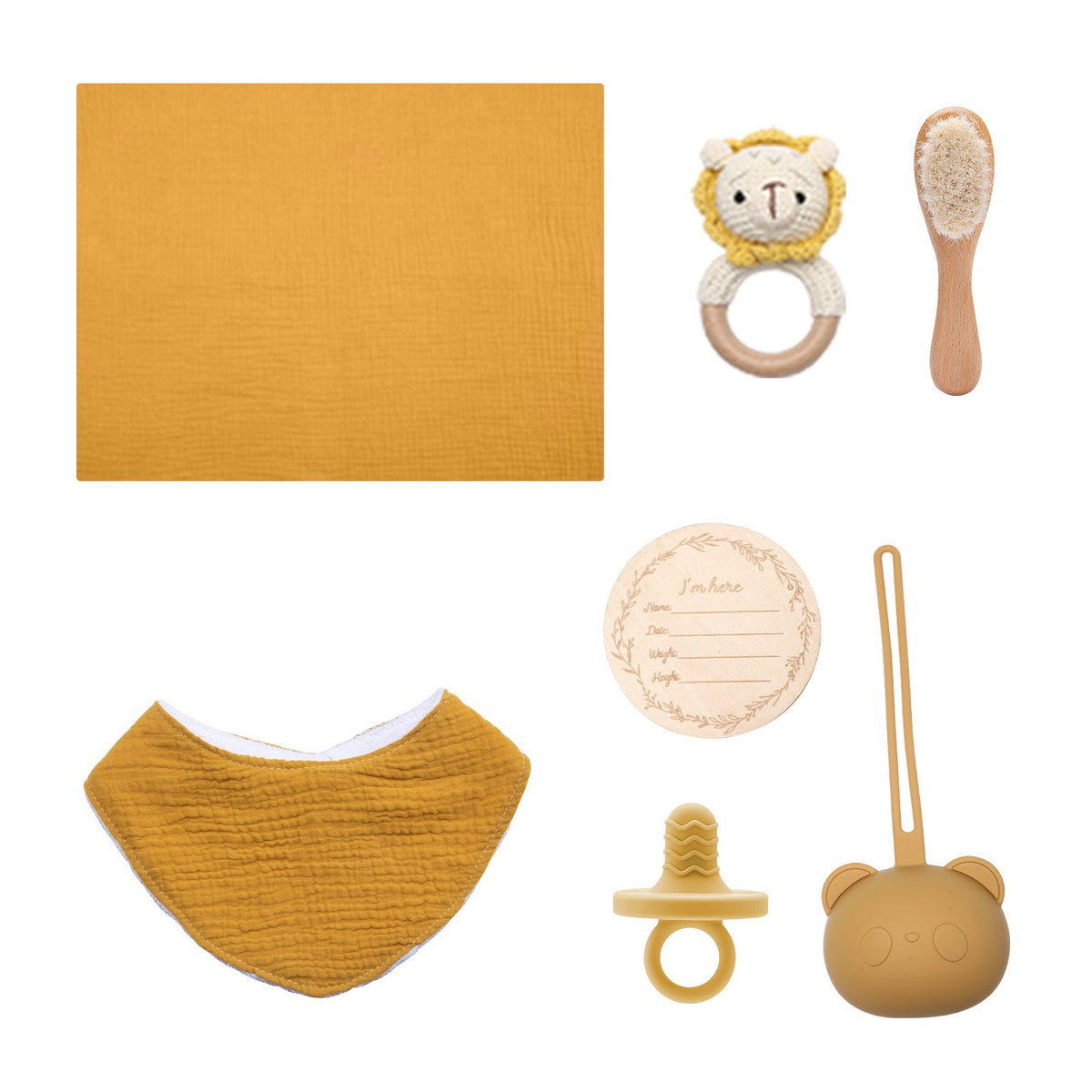 Sweat à capuche pour bébé avec inscription – haut simple et décontracté