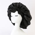 17,44 USD - Chapeau rond à nœud élastique, bonnet de nuit uni, foulard de coiffure à large bord, chapeau