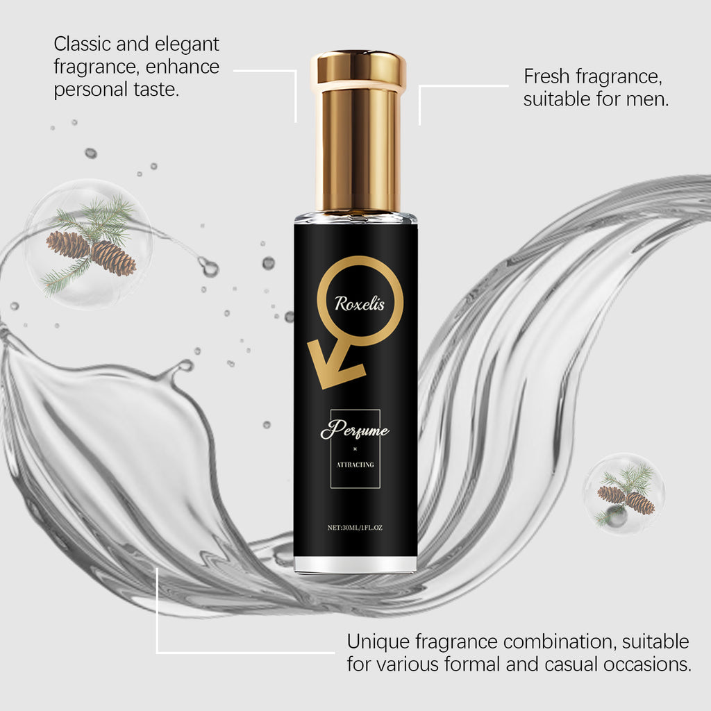 25.50 USD - Roxelis Cedar Men's Perfume, fresh and natural fragrance, long-lasting, ideal for everyday use.
