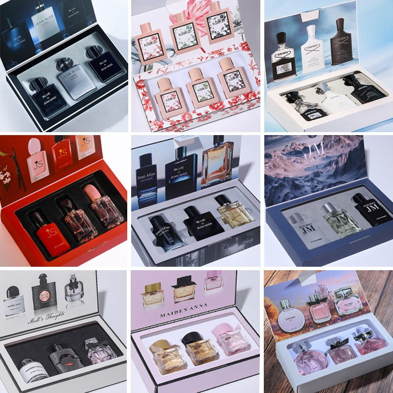 26,78 USD - Coffret de parfum Gulong pour homme, parfum longue durée, parfum Small City Yi pour femme, coffret cadeau