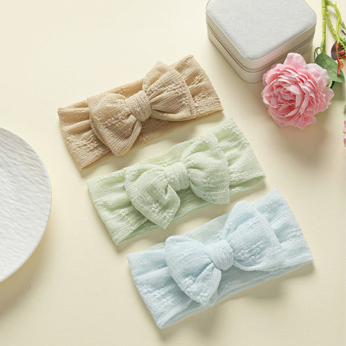 Baby Double-Layer Lace Mesh Bow Headband Children's Hair Accessories