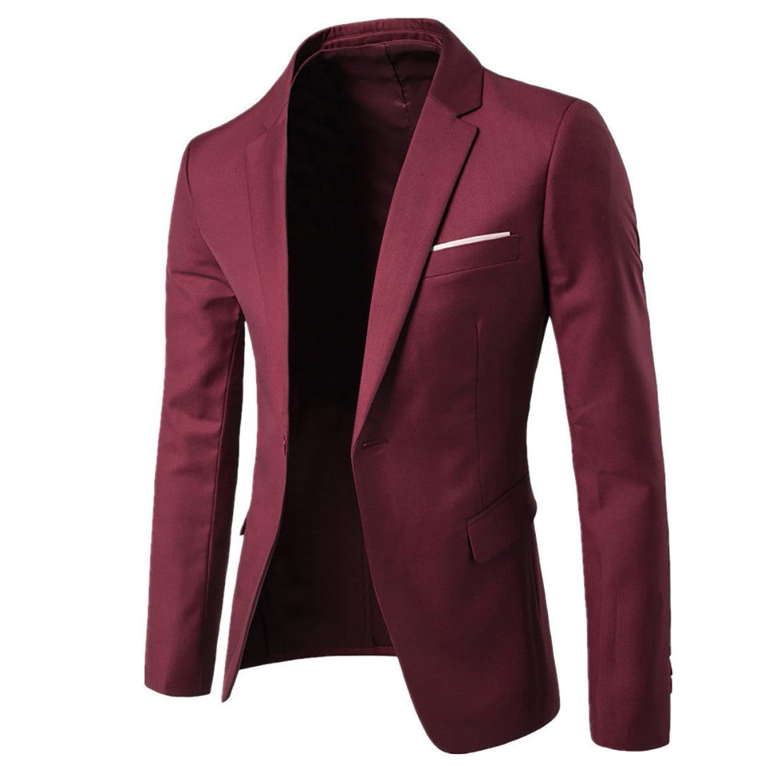 40.74 USD Veste blazer homme décontractée coupe slim