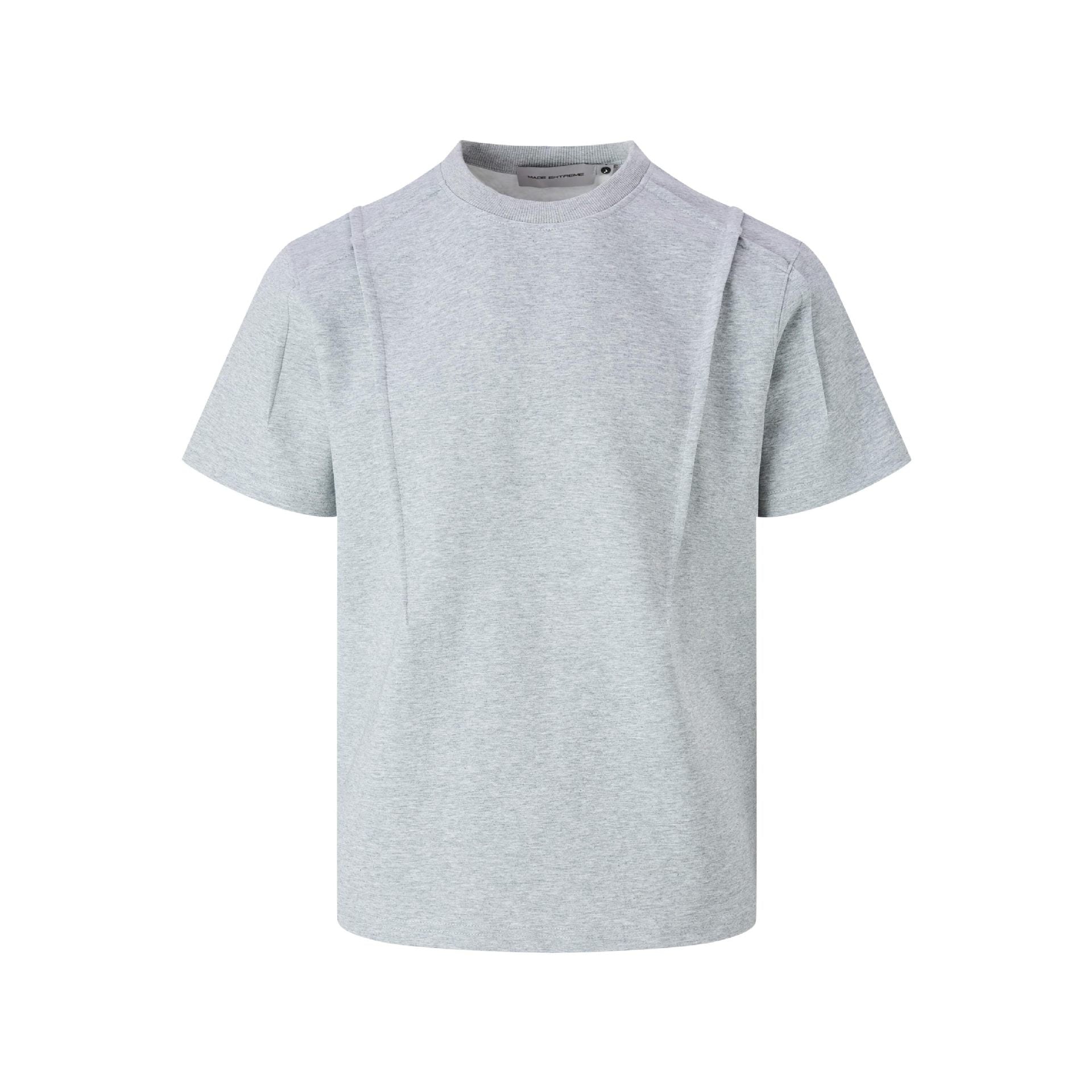 26.78 USD - T-shirt simple et ample à col rond et manches courtes pour hommes et femmes