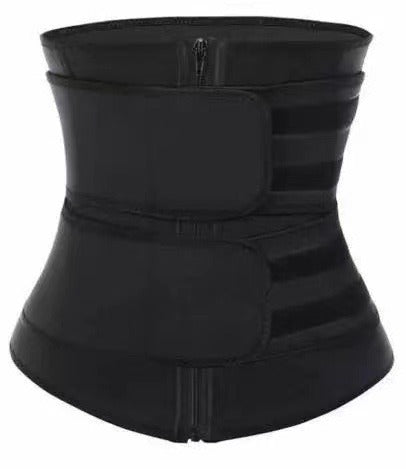 17,46 USD Ceinture amincissante zippée pour femme, idéale pour la beauté et le sport.