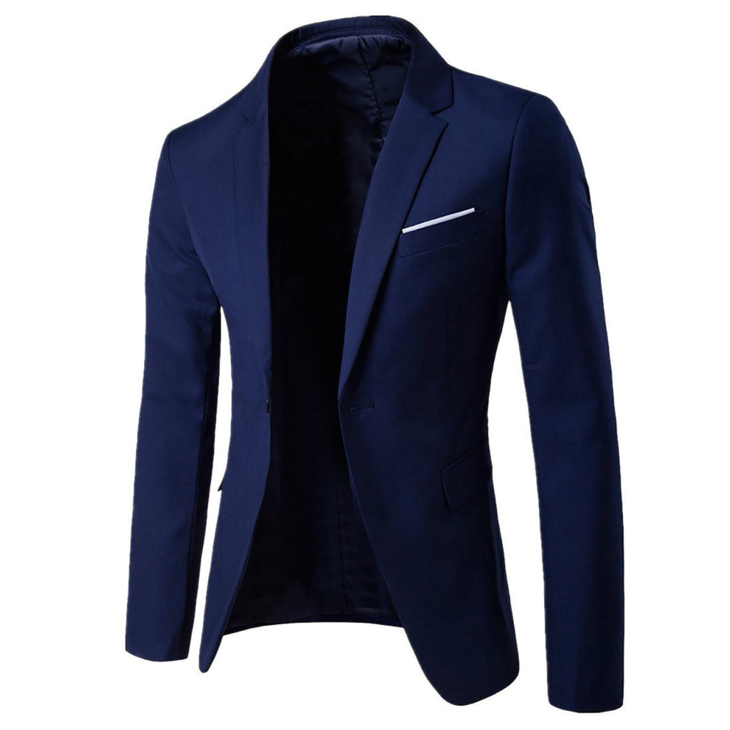 40.74 USD Veste blazer homme décontractée coupe slim