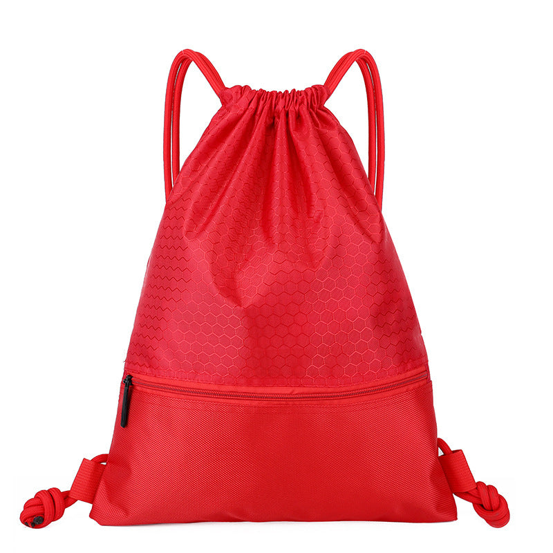 USD 15.14 - Outdoor Sport Fitness Waterproof Drawstring Backpack for Men and Women
