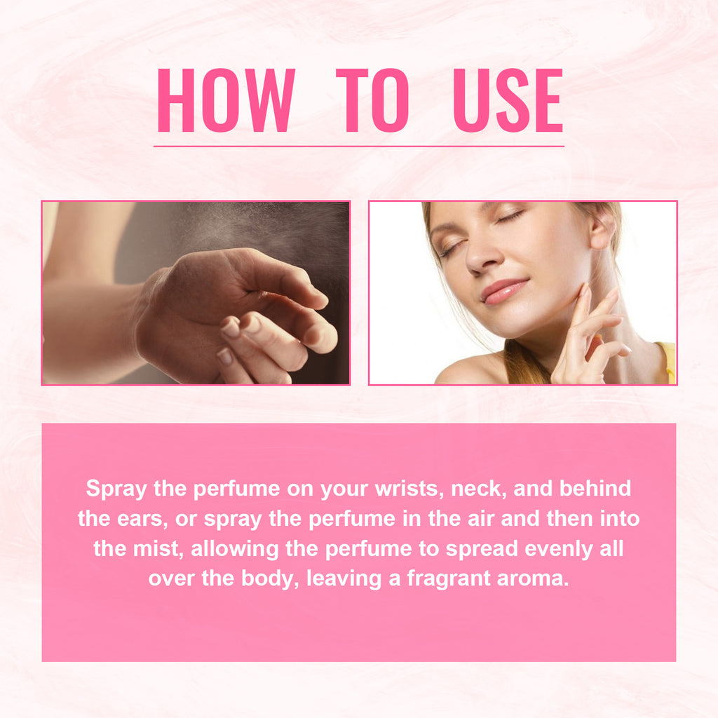 17,46 USD - Brume parfumée pour le corp Florale Séduction, parfum frais et naturel longue durée pour un rendez-vous romantique, créant une ambiance propice à la rencontre.
