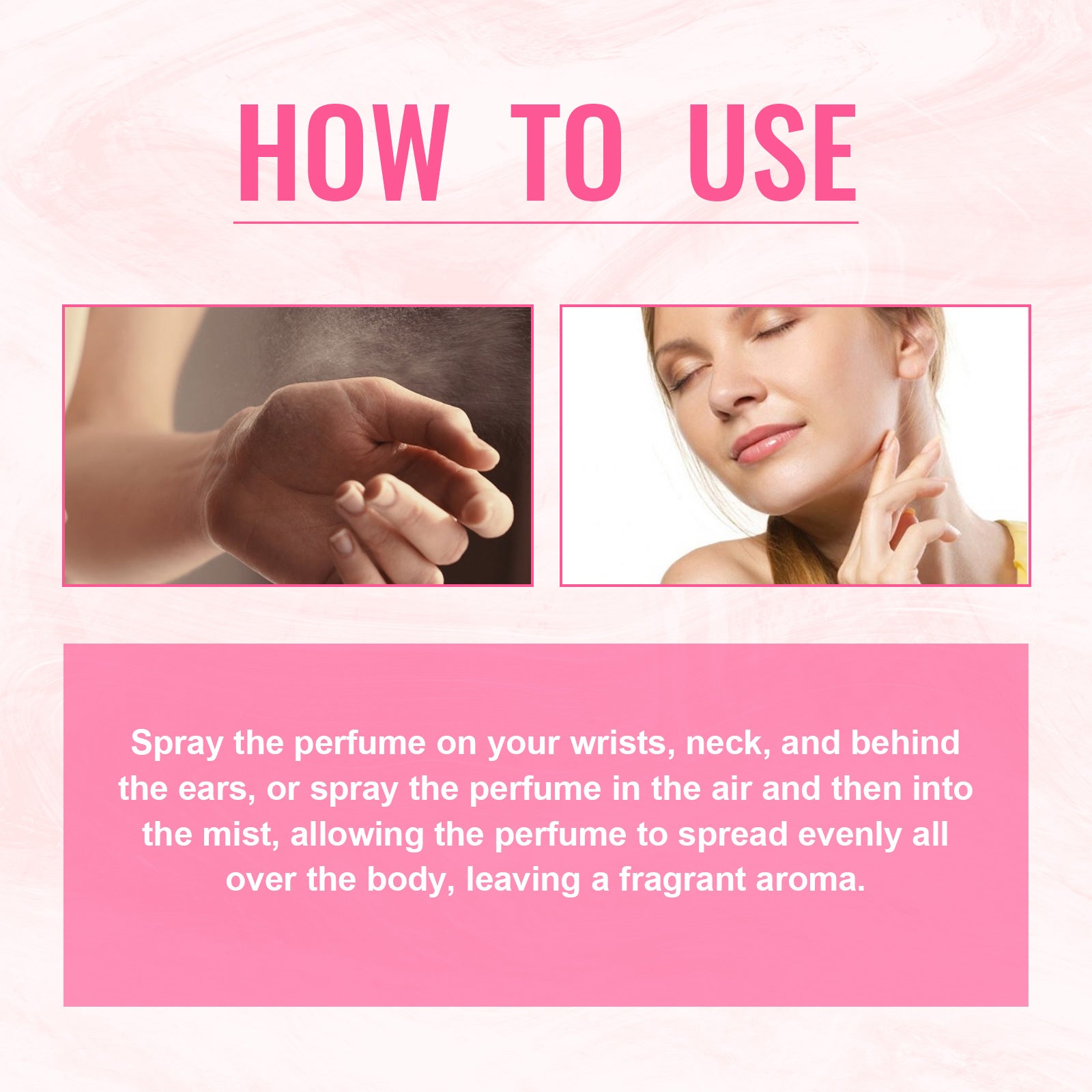 17,46 USD - Brume parfumée pour le corp Florale Séduction, parfum frais et naturel longue durée pour un rendez-vous romantique, créant une ambiance propice à la rencontre.
