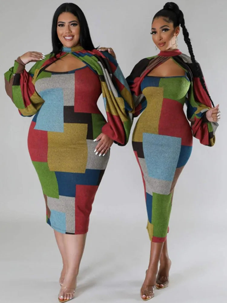 Robe africaine élégante en polyester pour femme – Style musulman, abaya, dashiki, caftan, robe midi (mode turque et africaine)