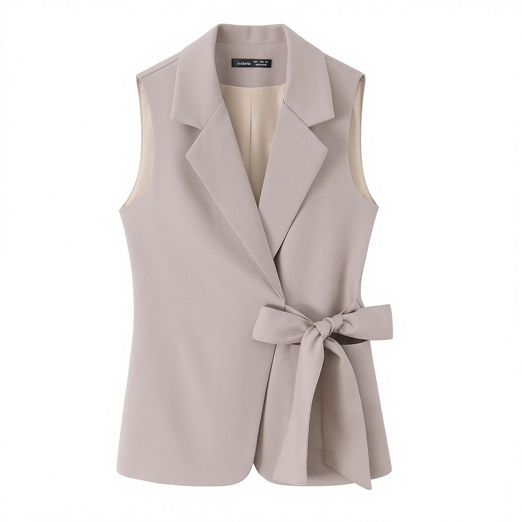Gilet de costume sans boutons à sangles + ensemble de rangement long