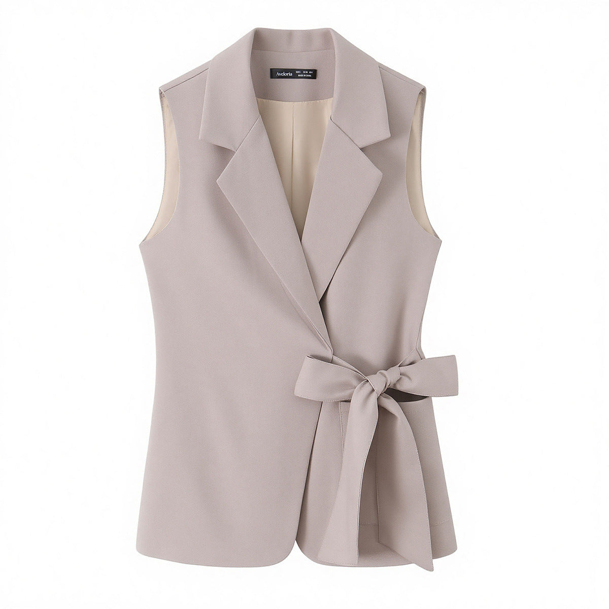 Gilet de costume sans boutons à sangles + ensemble de rangement long