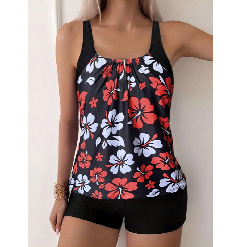 Split swimsuit set for women
