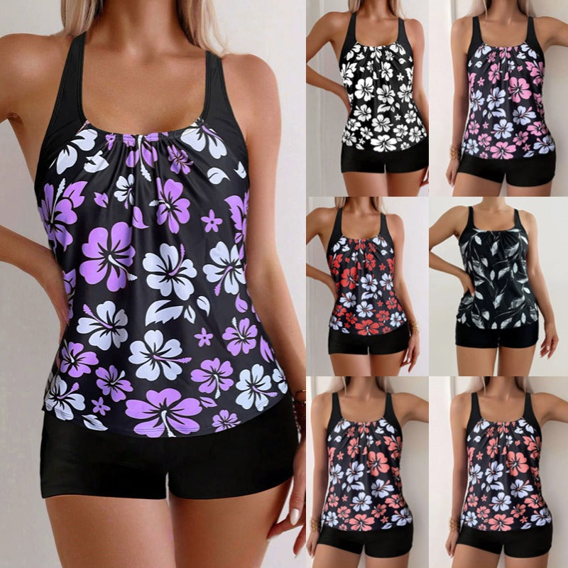 Split swimsuit set for women