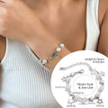 $8.14/9.30 USD - Simple and Versatile Magnetic Heart Tassel Star Pendant Bracelet