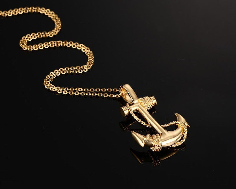 Pendentifs ancre en acier inoxydable pour hommes - Pendentifs ancre Pirates des Caraïbes