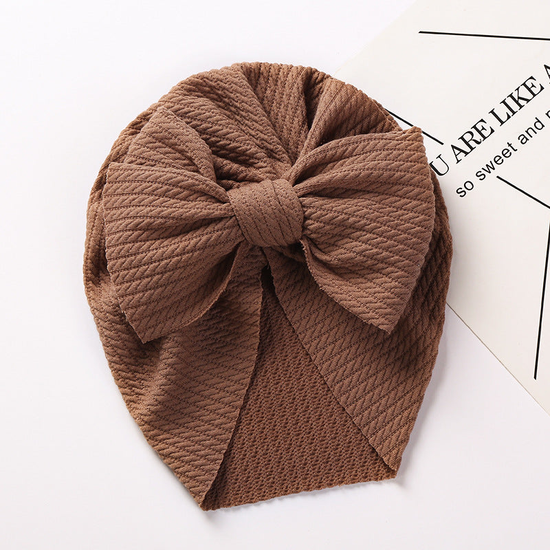 6,98 USD Chapeau Pit Strip pour enfant, double nœud, bonnet bébé Baotou, bonnet chaud Indian Tire