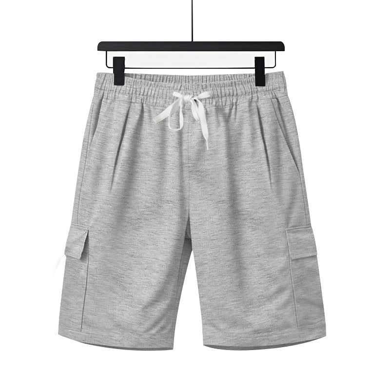 23,29 USD - Shorts multiples poches à jambes droites pour hommes
